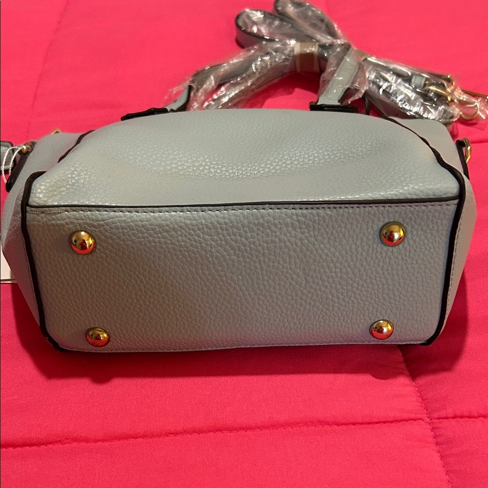 AR New York NWT Blue Gray Handbag - Picture 3 of 9